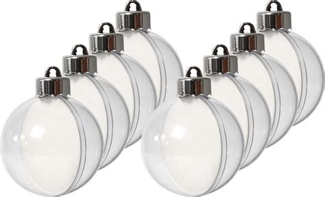 doorzichtige kerstballen